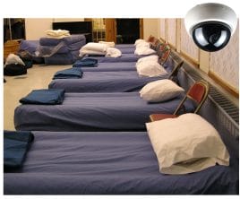 Homeless Shelter Security Camera Systems