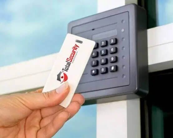 Card access control system installation by Total Security in Brooklyn, NY, enhancing security solutions.